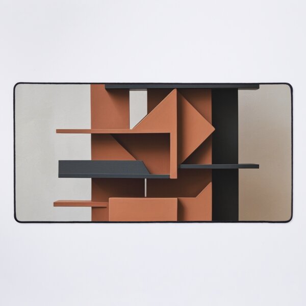 Item preview, Abstract Botanical Shapes Minimalist Style Painting designed and sold by EnmarcArt.