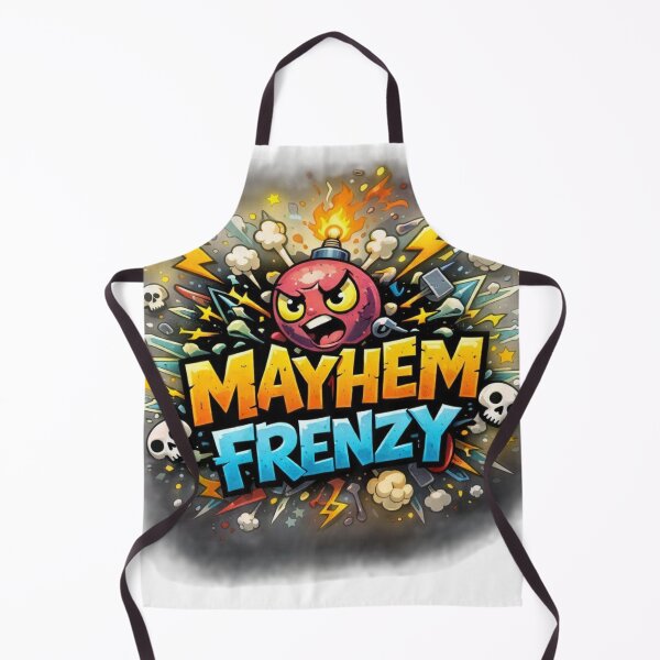 Item preview, Mayhem Frenzy – Explosive Cartoon Bomb Logo designed and sold by AstraDrip Studio.