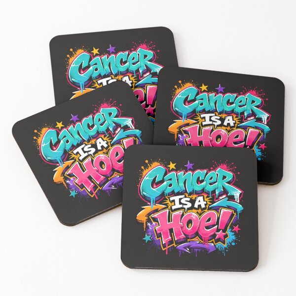 Item preview, Cancer Is A Hoe Graffiti Style Funny Cancer Awareness Gift designed and sold by WHDProduction45.
