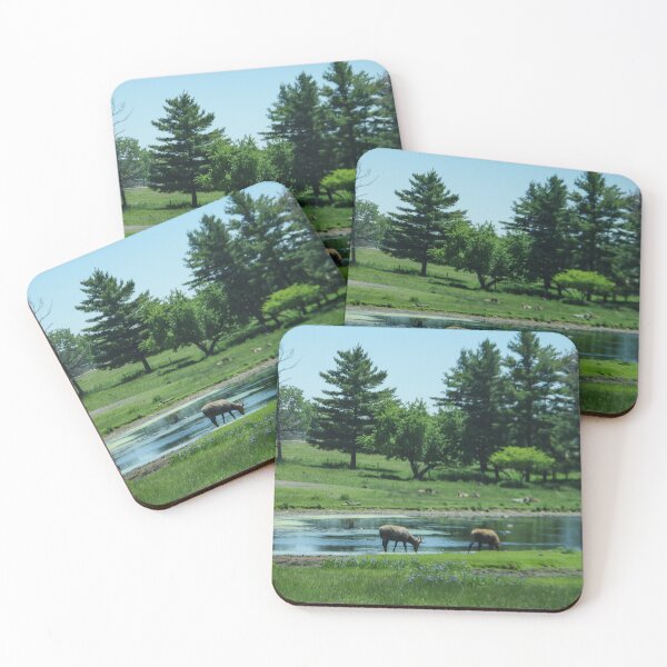 Item preview, Elk at the watering hole designed and sold by SRosuphotos.