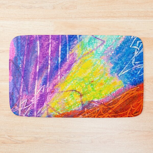 Item preview, abstract in purple and orange designed and sold by Tereza Pilar Art.