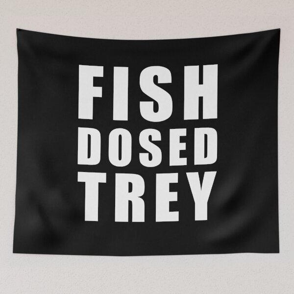 Item preview, FISH DOSED TREY designed and sold by WittyFox.