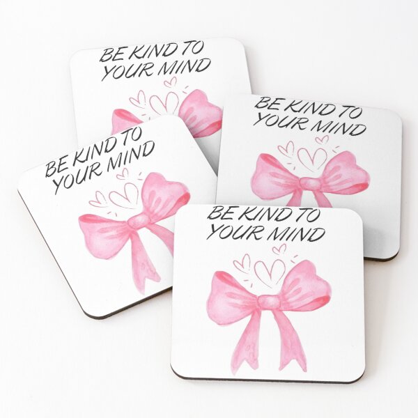 Item preview, Be Kind To Your Mind Cute Floral Self Love Quote designed and sold by FikraS.