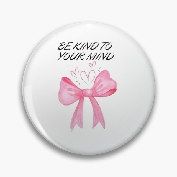 Item preview, Be Kind To Your Mind Cute Floral Self Love Quote designed and sold by FikraS.