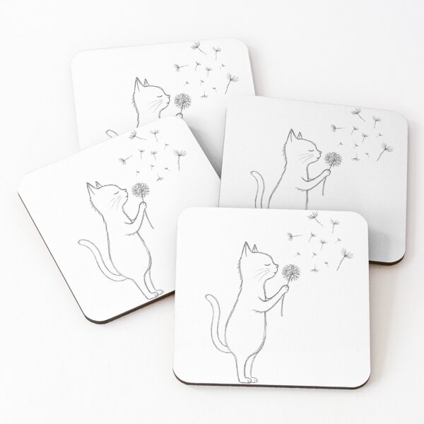 Item preview, CAT  FLOWERS designed and sold by Snurly.