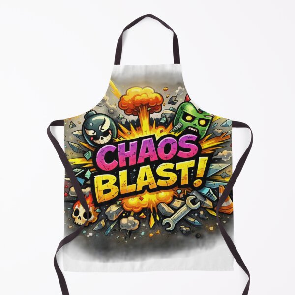 Item preview, Chaos Blast – Explosive Cartoon Destruction Logo designed and sold by AstraDrip Studio.