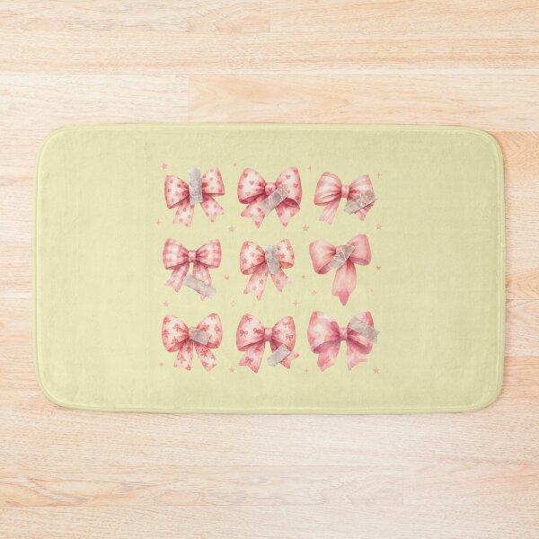 Item preview, Watercolor Pink Bow Ribbon Washi Tape Collection designed and sold by bosamji.