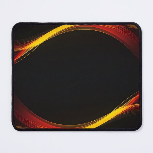 Item preview, Elegant Golden Ribbon Waves Abstract Black Luxury Wallpaper Art designed and sold by iiwart.