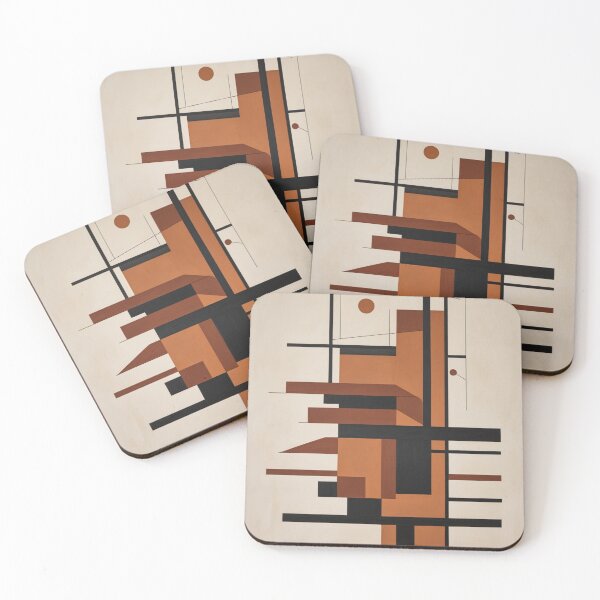Item preview, Abstract Botanical Color Block Modern Poster designed and sold by EnmarcArt.