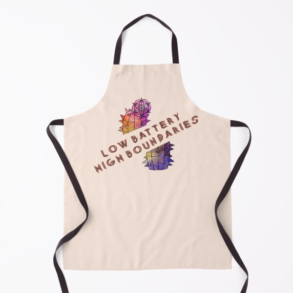 Item preview, Low Battery High Boundaries Self Care Cactus designed and sold by GraphicComet.