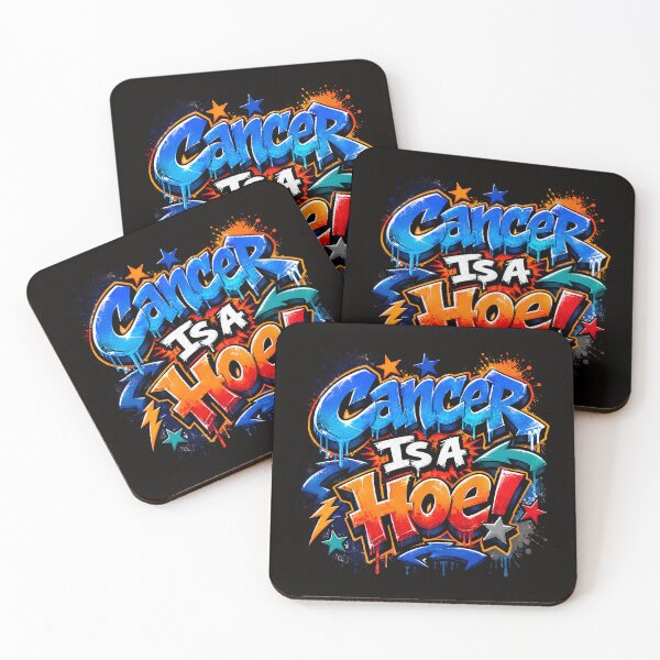 Item preview, Cancer Is A Hoe Graffiti Style Funny Cancer Awareness Gift designed and sold by WHDProduction45.