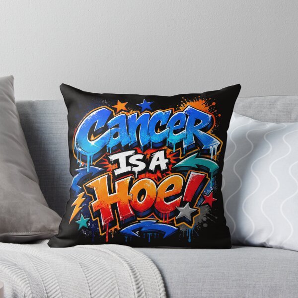 Item preview, Cancer Is A Hoe Graffiti Style Funny Cancer Awareness Gift designed and sold by WHDProduction45.