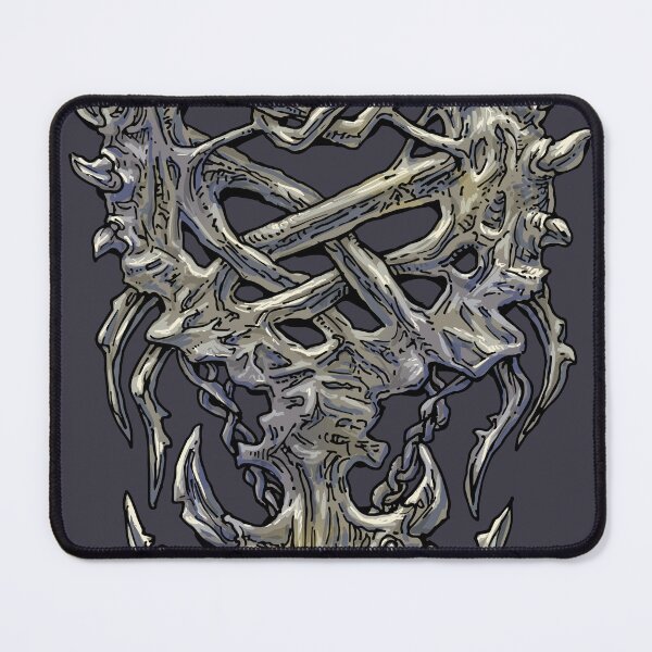 Item preview, Abstract Symmetrical Dark Fantasy Horror Metal Illustration designed and sold by JustasVebra.
