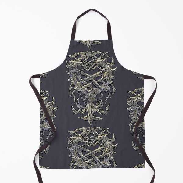Item preview, Abstract Symmetrical Dark Fantasy Horror Metal Illustration designed and sold by JustasVebra.