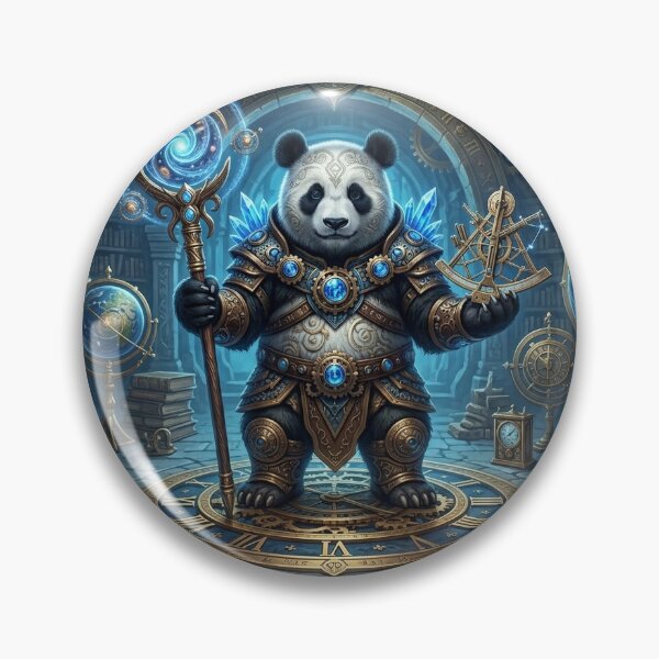 Item preview, The Time Guardian Panda designed and sold by Biaa777.