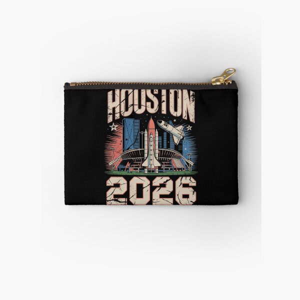 Item preview, Houston 2026 Space Shuttle Football T-Shirt V11 designed and sold by DarylWelsh2024.