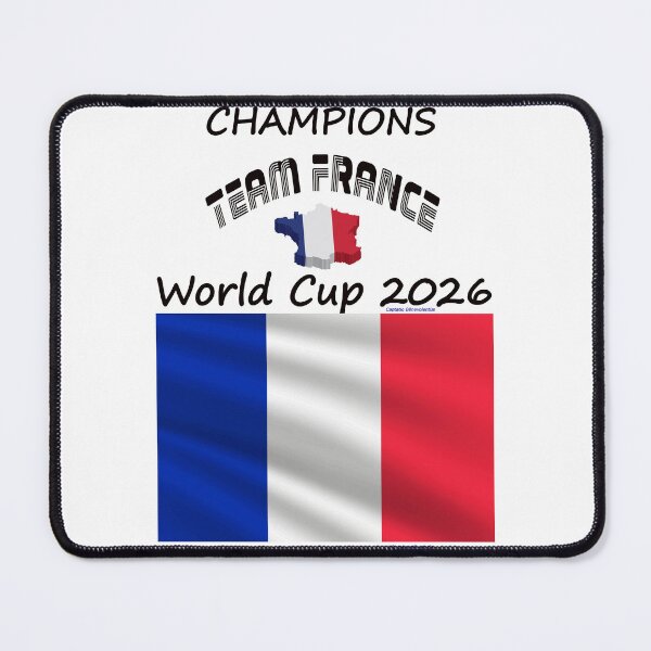 Item preview, France Fan T‑Shirt world Soccer Cup 2026 football outfit designed and sold by cabevo.