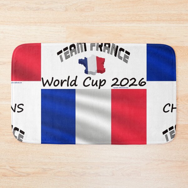 Item preview, France Fan T‑Shirt world Soccer Cup 2026 football outfit designed and sold by cabevo.