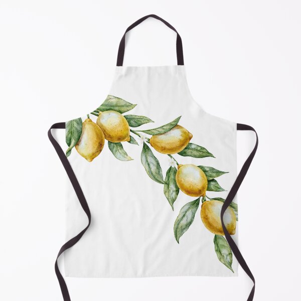 Item preview, Watercolor Lemon Branch Mediterranean Style designed and sold by Alisles.