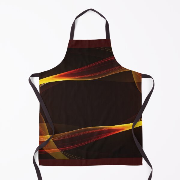 Item preview, Abstract Golden Light Trails on Dark Background Futuristic Motion Artwork designed and sold by iiwart.
