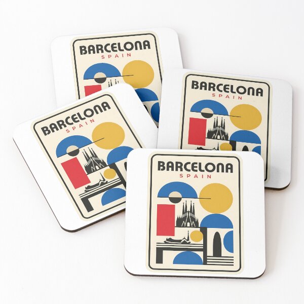 Item preview, Barcelona Spain Geometric Abstract Sagrada Familia Travel designed and sold by k3rstman1.