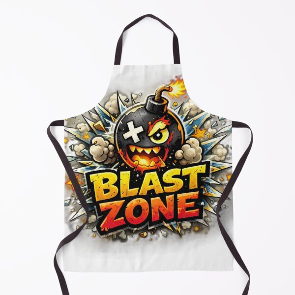 Item preview, Blast Zone – Explosive Cartoon Bomb Logo designed and sold by AstraDrip Studio.
