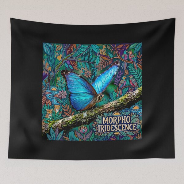 Item preview, Morpho Anatomy: Iridescence Dissected #6 designed and sold by Helios Be. Lavsh.