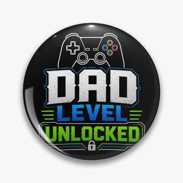 Item preview, Dad Level Unlocked – Gamer Fatherhood Graphic designed and sold by Snedsdigital.