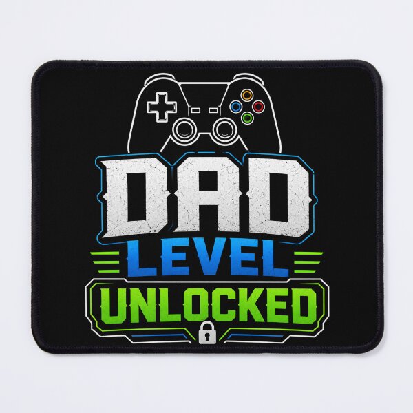 Item preview, Dad Level Unlocked – Gamer Fatherhood Graphic designed and sold by Snedsdigital.