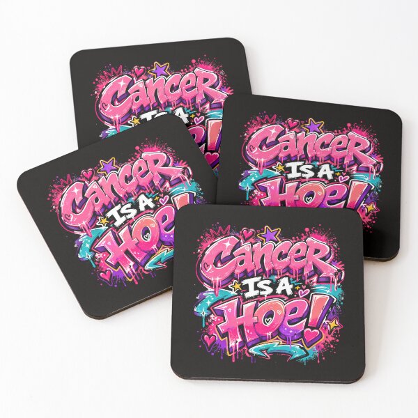 Item preview, Cancer Is A Hoe Graffiti Style Funny Cancer Awareness Gift designed and sold by WHDProduction45.