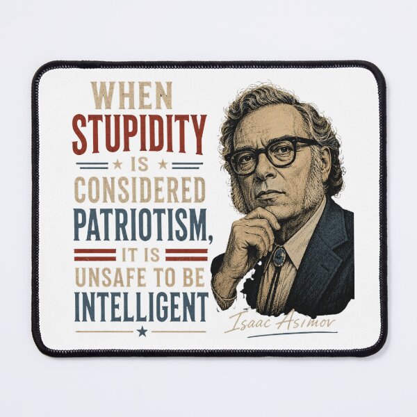Item preview, Intelligent Patriotism designed and sold by Bugsy's Kingpin Designs.