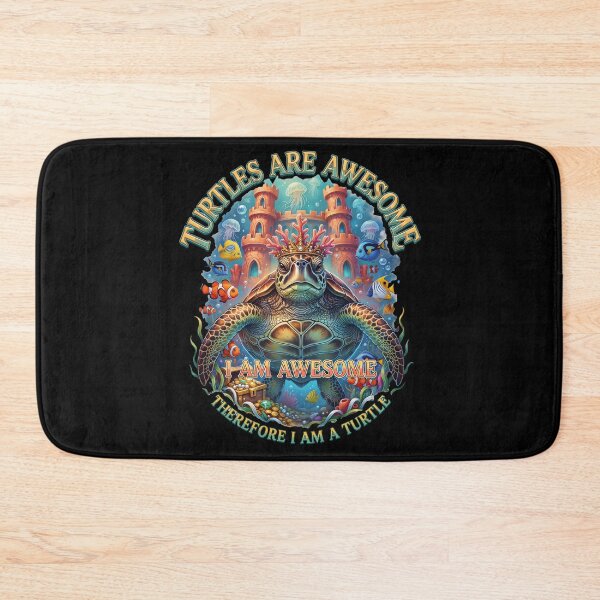 Item preview, Turtles are Awesome I am a Turtle Funny Ocean Turtle Lover Quote designed and sold by Redgiant87x.