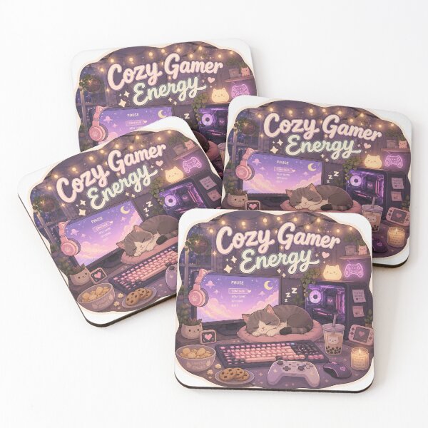 Item preview, Cozy Gamer Energy designed and sold by goodcrystals.