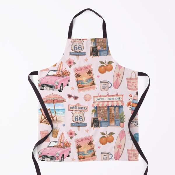 Item preview, California Summer Coastal Bookstore designed and sold by StrawberryStudio.