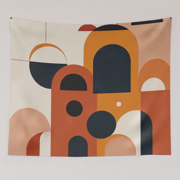 Item preview, Minimalist Botanical Vessels Zen Style Print designed and sold by EnmarcArt.