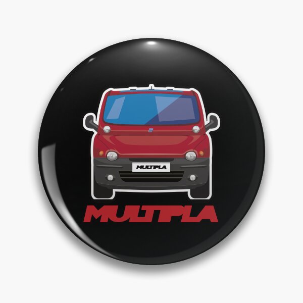 Item preview, Fiat Multipla with text designed and sold by icgraphicdesign.