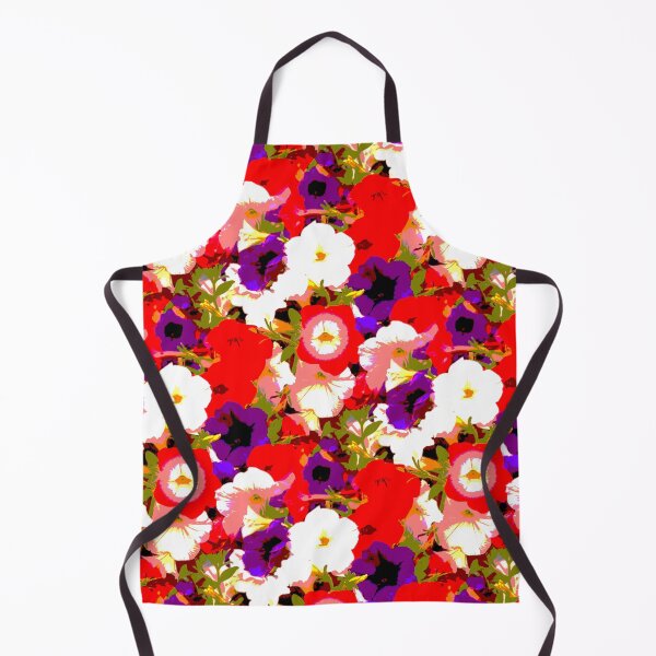 Item preview, Old Glory Mix Petunia Seamless Flower Pattern designed and sold by kristalcurt.
