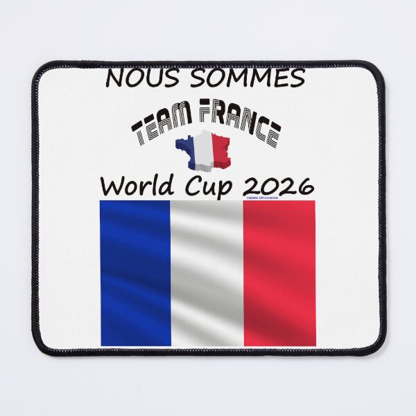 Item preview, France Fan T‑Shirt world Soccer Cup 2026 football outfit designed and sold by cabevo.