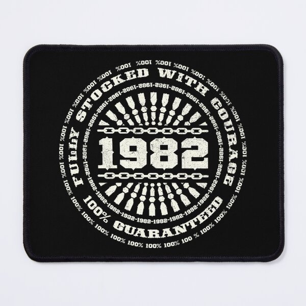 Item preview, Vintage 1982 Retro Distressed Birthday Gift T-Shirt designed and sold by Rob's Curated Studio.