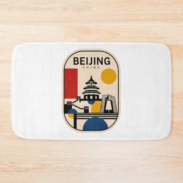 Item preview, Beijing China Retro Bauhaus Travel Landmarks designed and sold by k3rstman1.