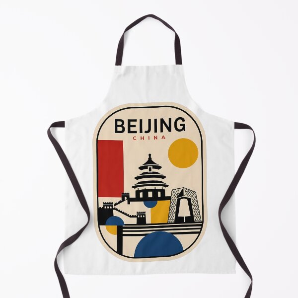 Item preview, Beijing China Retro Bauhaus Travel Landmarks designed and sold by k3rstman1.