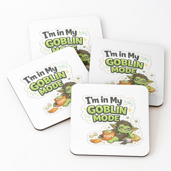 Item preview, I'm In My Goblin Mode Funny Meme Sticker designed and sold by paldoodle.