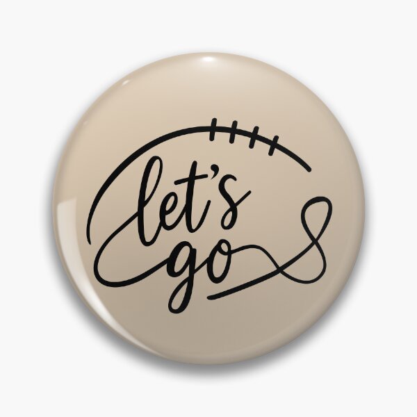 Item preview, Let's Go Hand Lettering Typography Design | Motivational Script Quote Minimalist Artwork designed and sold by Anastasiia Yurevych.