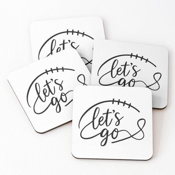 Item preview, Let's Go Hand Lettering Typography Design | Motivational Script Quote Minimalist Artwork designed and sold by Anastasiia Yurevych.
