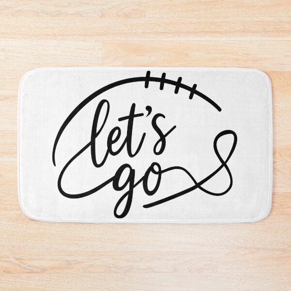 Item preview, Let's Go Hand Lettering Typography Design | Motivational Script Quote Minimalist Artwork designed and sold by Anastasiia Yurevych.