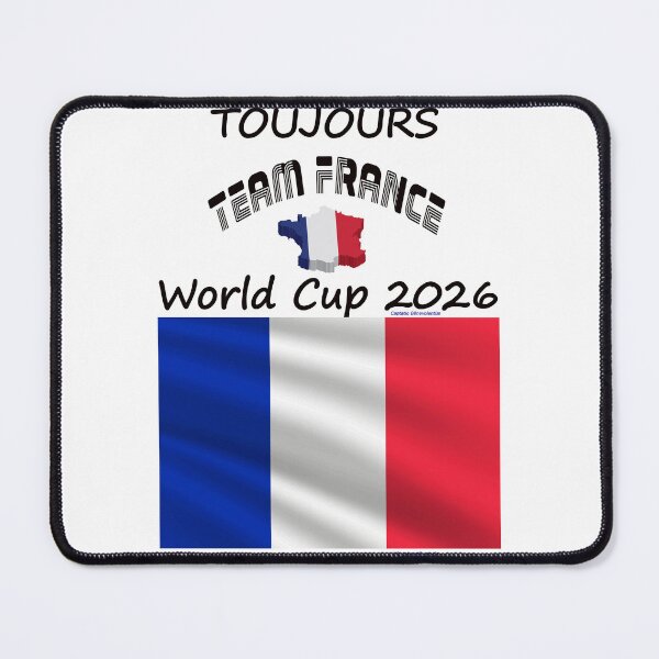 Item preview, France Fan T‑Shirt world Soccer Cup 2026 football outfit designed and sold by cabevo.