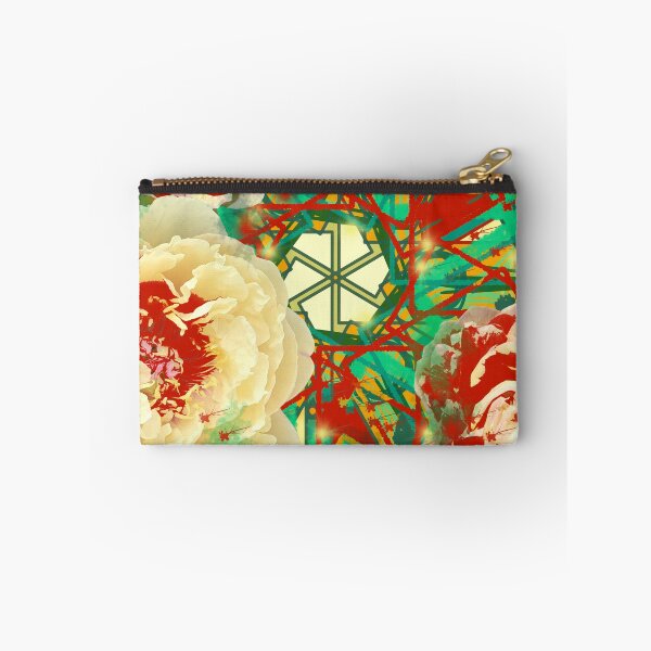Item preview, Green Splatter Paint Floral Pattern  designed and sold by RAHKELROYSUM.