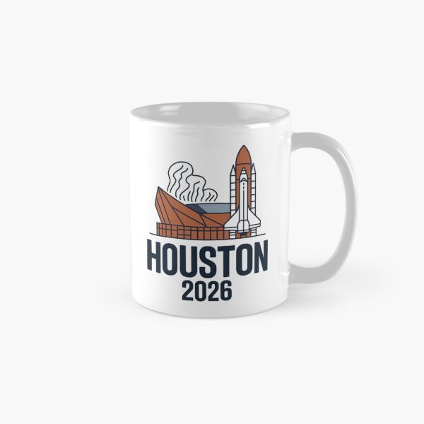 Item preview, Houston 2026 Space Shuttle Football T-Shirt V13 designed and sold by DarylWelsh2024.