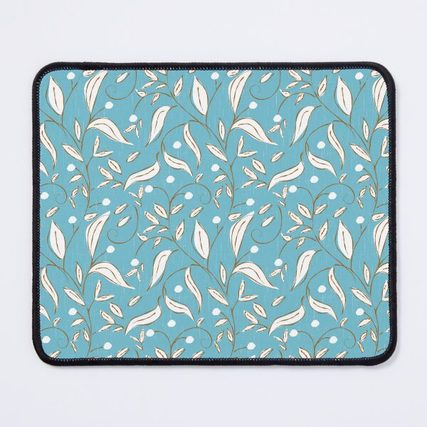 Item preview, Scandi Trailing Floral Botanical Vine Sky Blue designed and sold by susycosta.