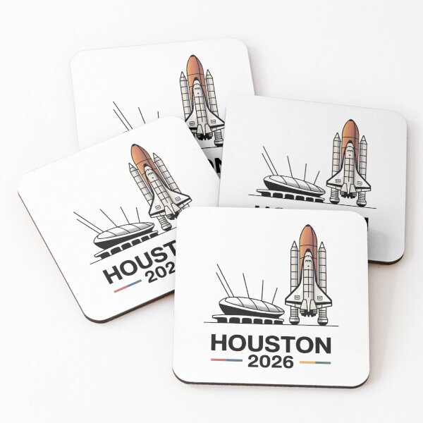 Item preview, Houston 2026 Space Shuttle Football T-Shirt V15 designed and sold by DarylWelsh2024.